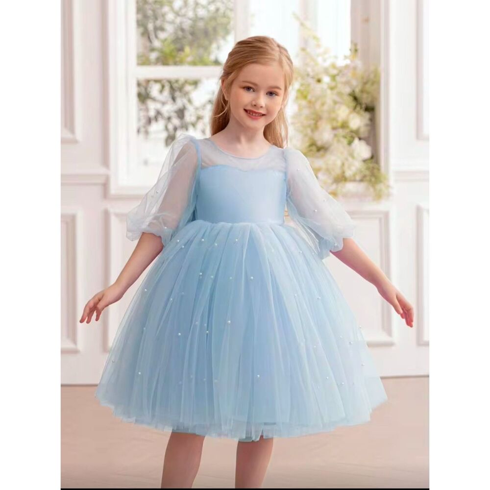 Blue tulle dress size 6